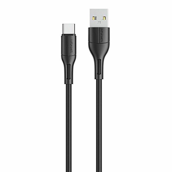 Кабель Usams US-SJ501 U68 USB to Type-C 1 м Black (SJ501USB01) - фото 1