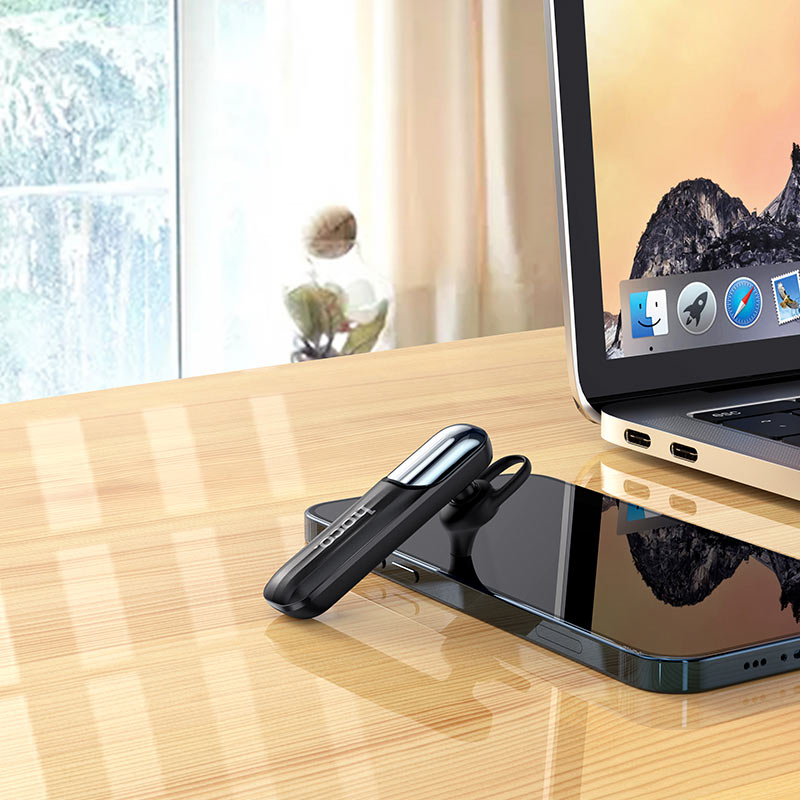 Гарнитура Bluetooth Hoco E57 Essentia Headset чорний - фото 5