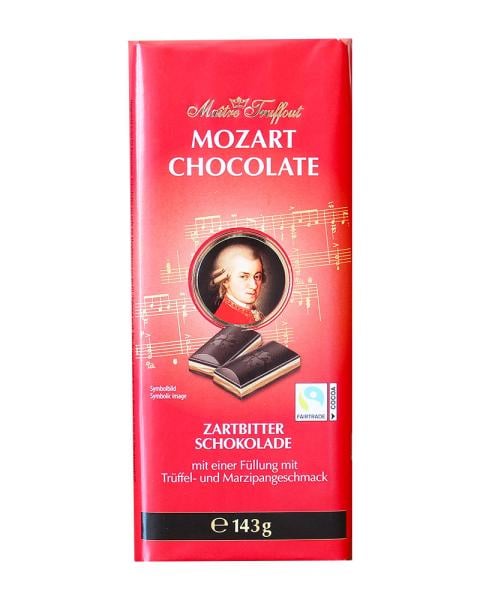 Шоколад черный с трюфелем и марципаном Maitre Truffout Mozart Chocolat 143 г (57358)