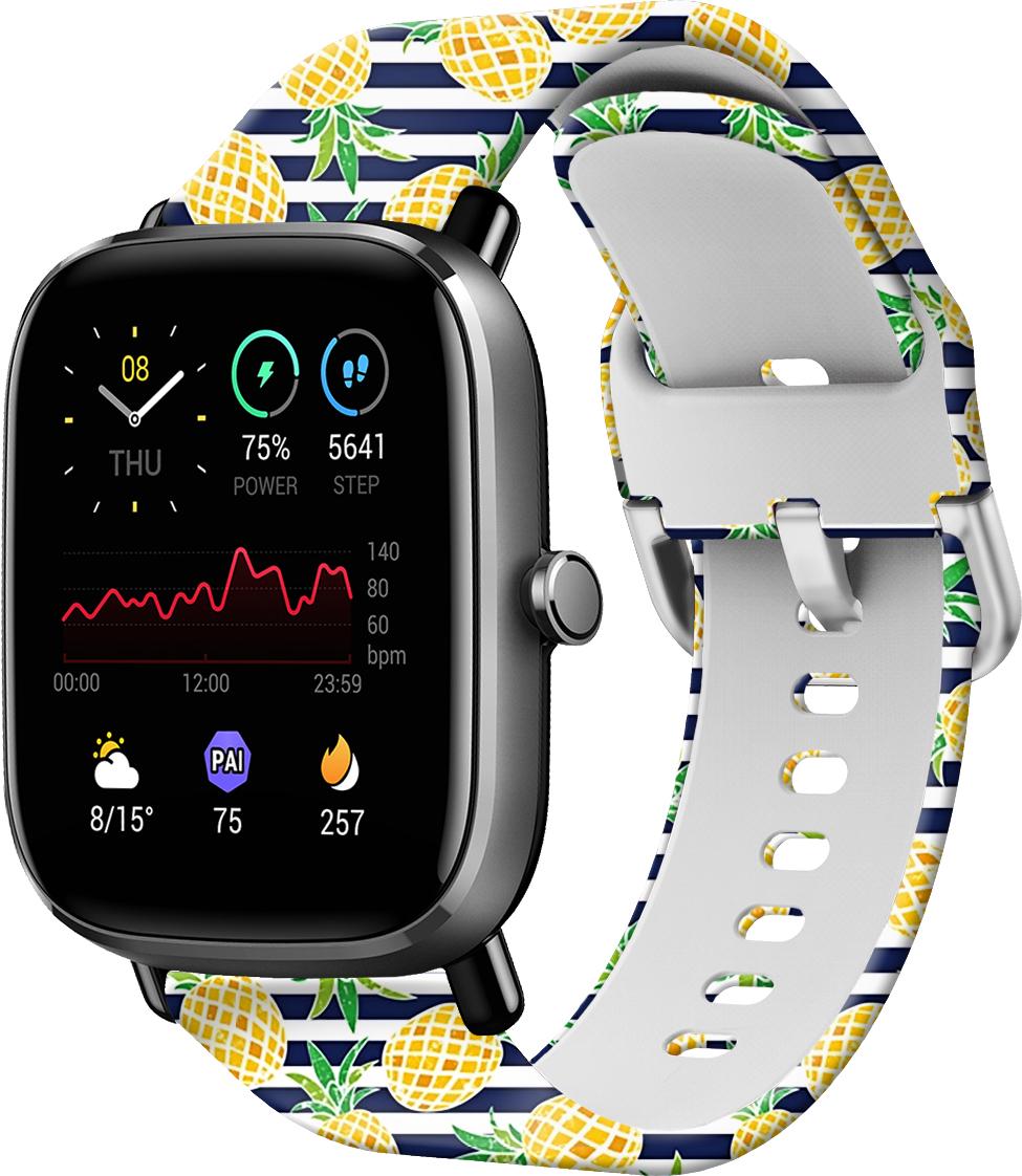 Ремешок Colorful для Amazfit GTS 2 mini Pineapple (28550)