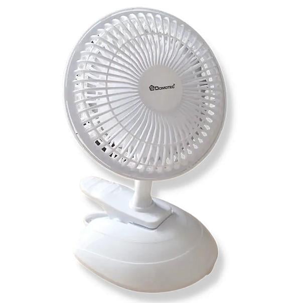 Вентилятор Domotec MS-1623 2 режима на прищепке 15 Вт Белый (2104618541)