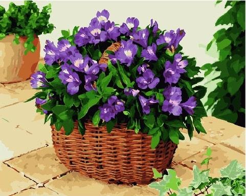 Картина за номерами Brushme GX25355 Корзина альстромерій 40x50 см (1294714926) Картина за номерами Brushme GX25355 Корзина альстромерій 40x50 см (1294714926)