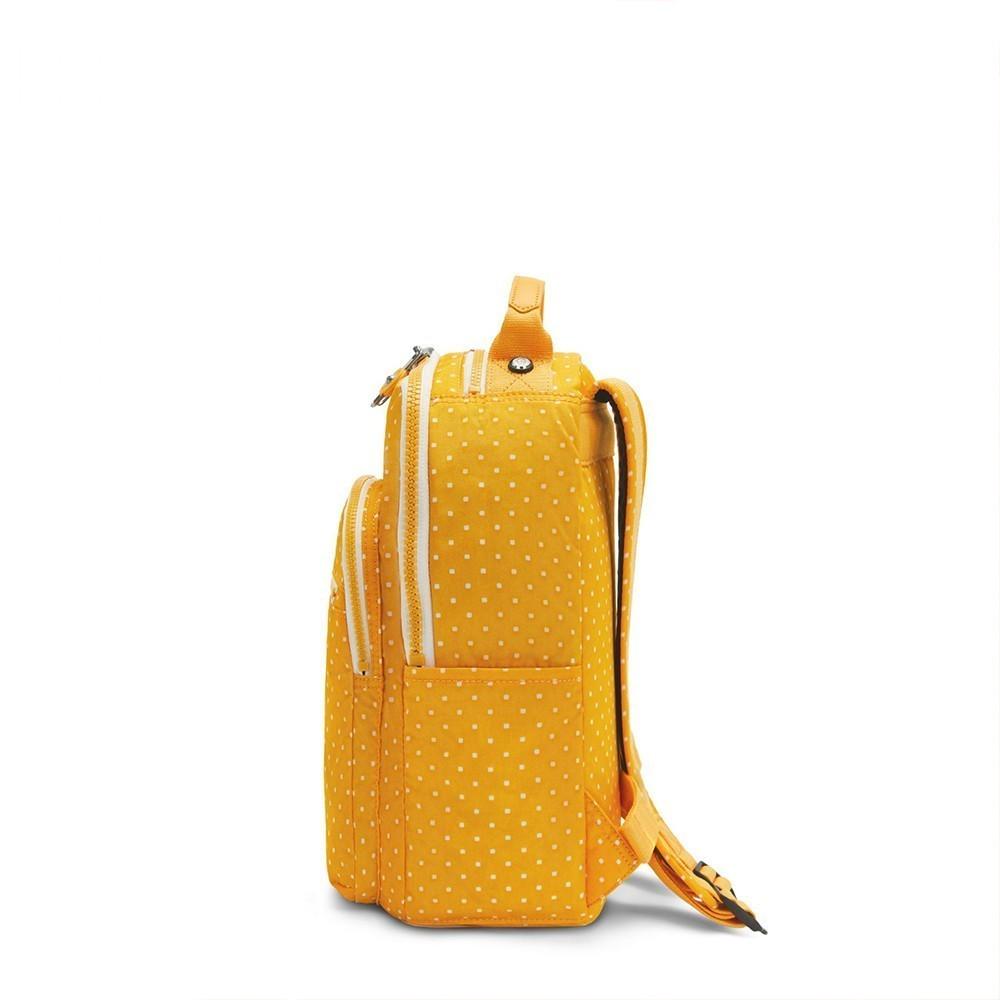 Рюкзак Kipling Basic Soft Dot 14 л Yellow (KI5611_M67) - фото 7