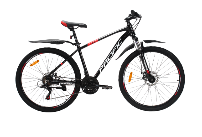 Велосипед CrossBike Breeze 2025 29" Рама 21" Black/Blue