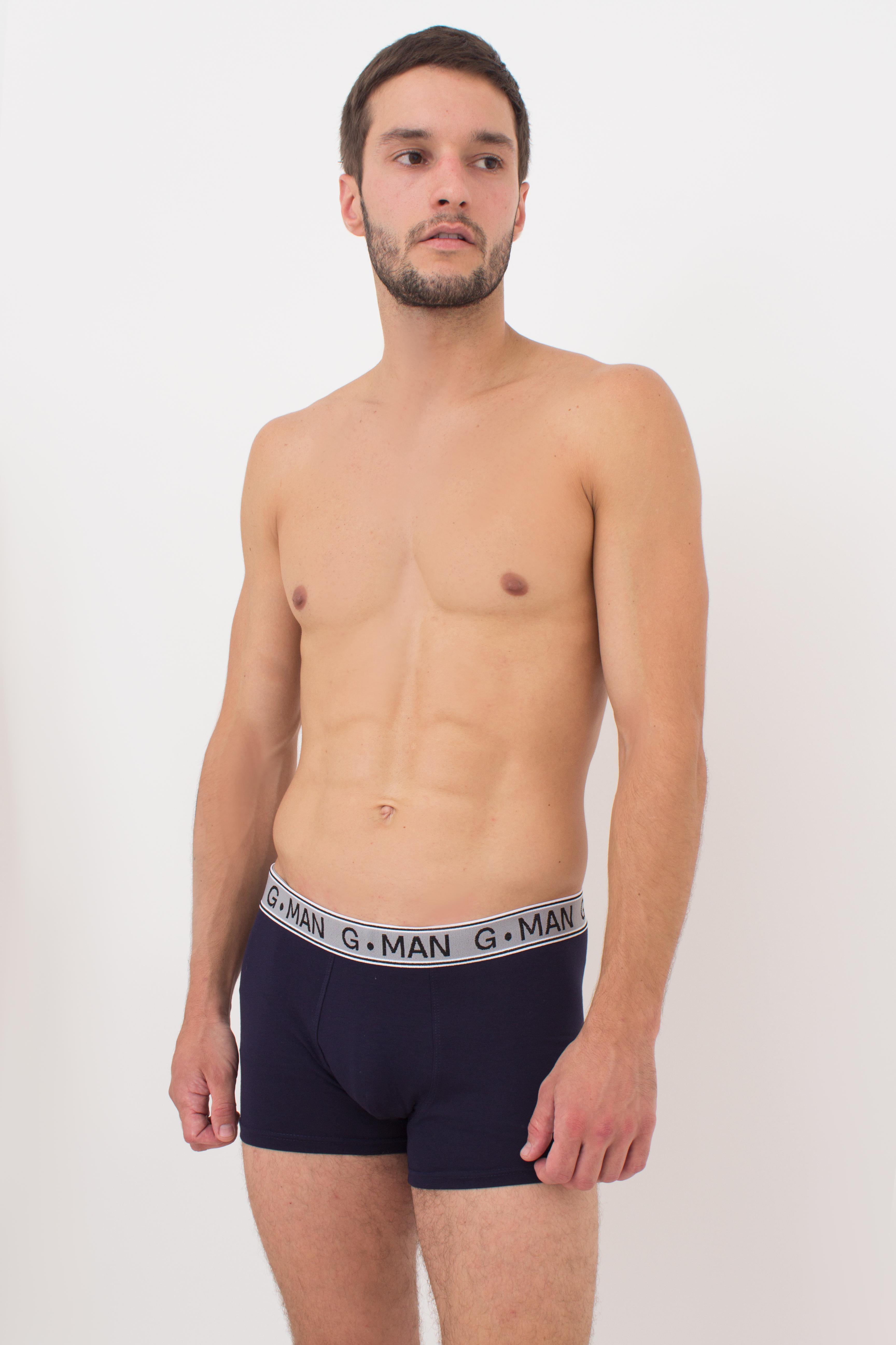 Трусы боксеры мужские Giulia G-MAN 20401/60 хлопковые XL Navy-navy (31095300)