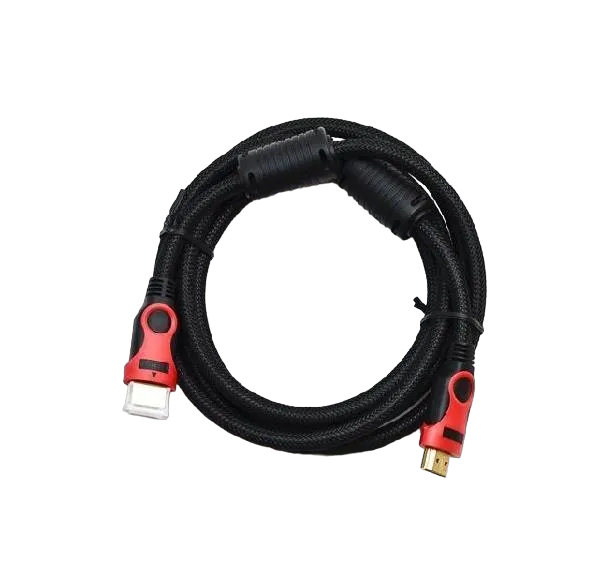 Кабель HDMI Gresso H3005 M-M 2 феррита круглый 3 м Черный (2000700002180)