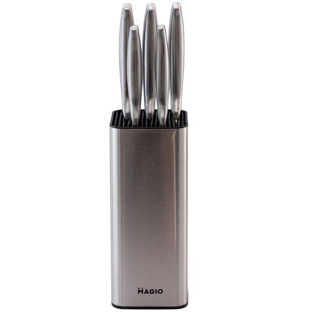 Набор ножей кухонных Magio с подставкой MG-1094 (315317)