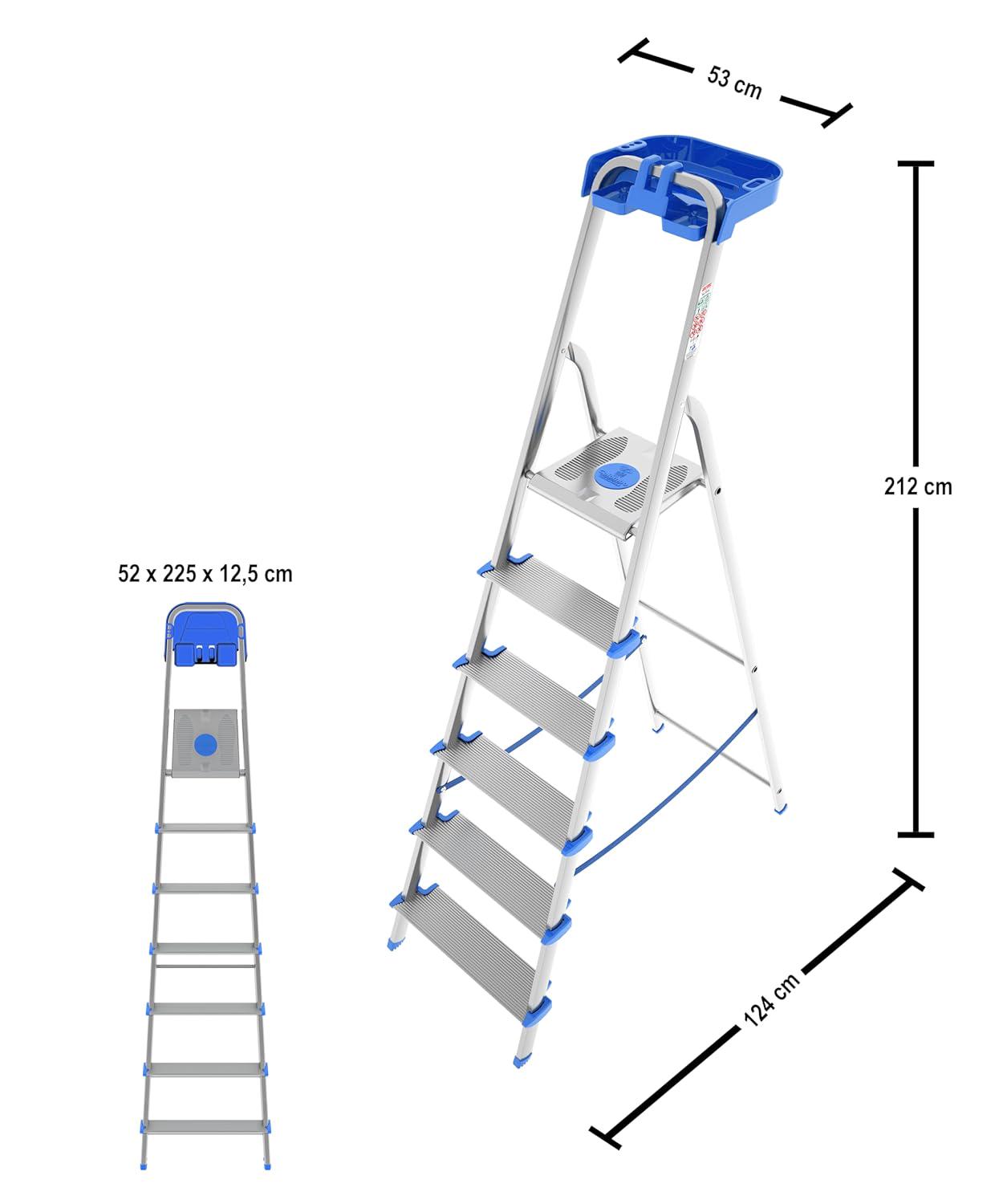 Драбина Colombo Atlantica 7 щаблів (S112A07P) - фото 2 Драбина Colombo Atlantica 7 щаблів (S112A07P) - фото 2