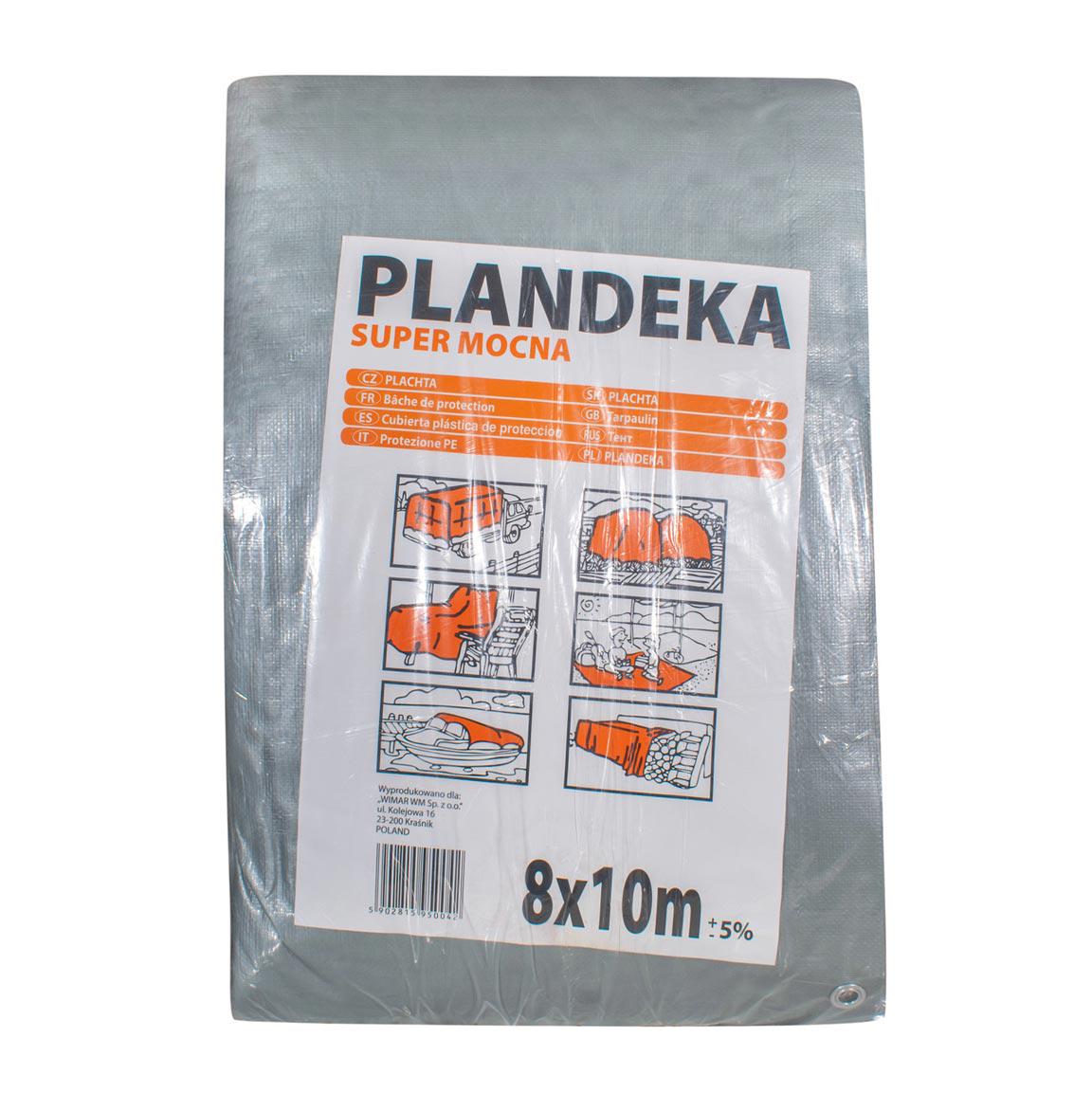 Тент полипропиленовый садовый Wimar PLANDEKA 160 г/м2 8х10 м (FSSТЕНТ00066) - фото 2