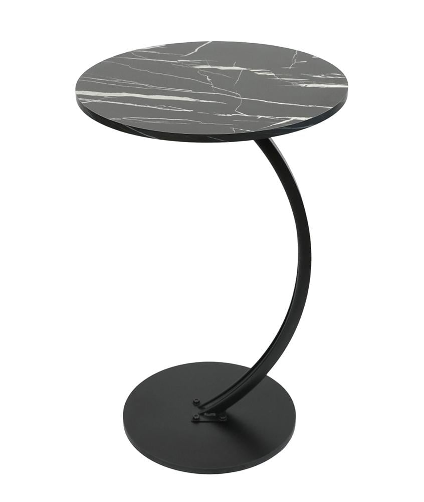 Столик присувний Fabrika BRIK Marble Black (FK-W4097-01)