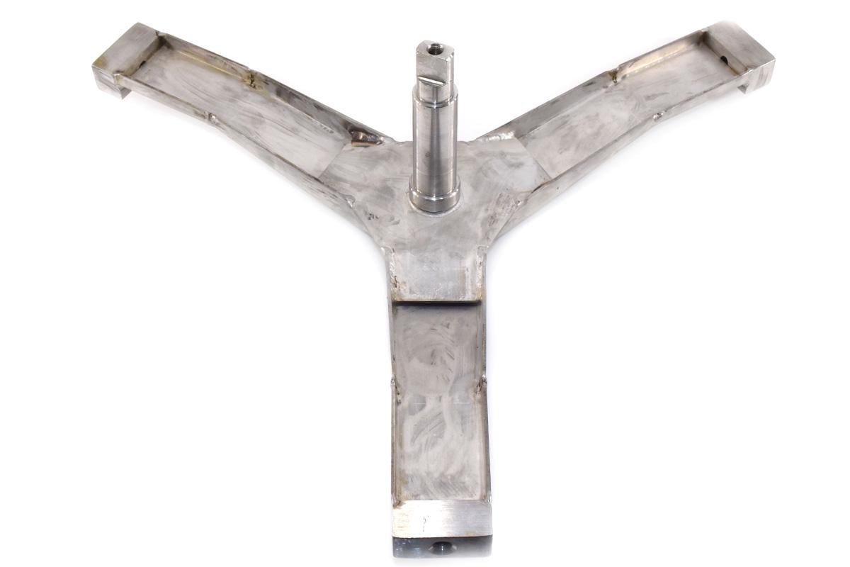 Крестовина барабана для стиральной машины Ariston/Indesit №7 вал 112 мм под 6204|6205