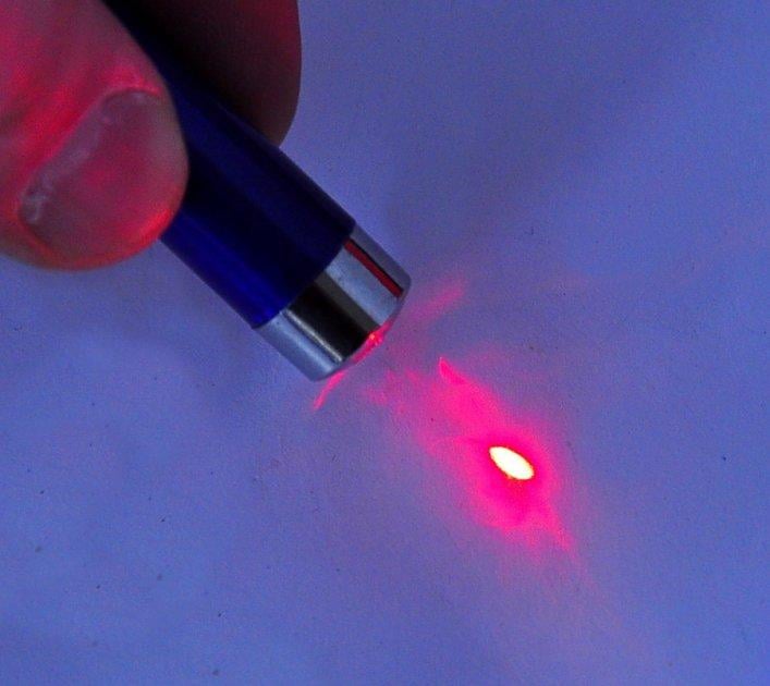 Ліхтарик-брелок 3в1 ультрафіолет Синій (JD-78) - фото 5