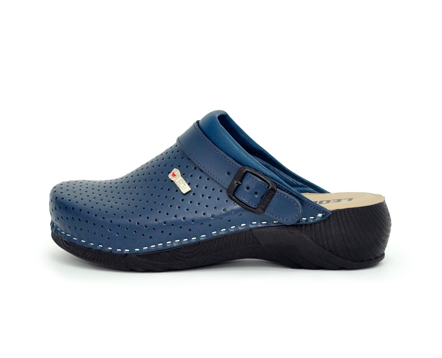 Женские сабо Leon 3300 р. 41 Голубой