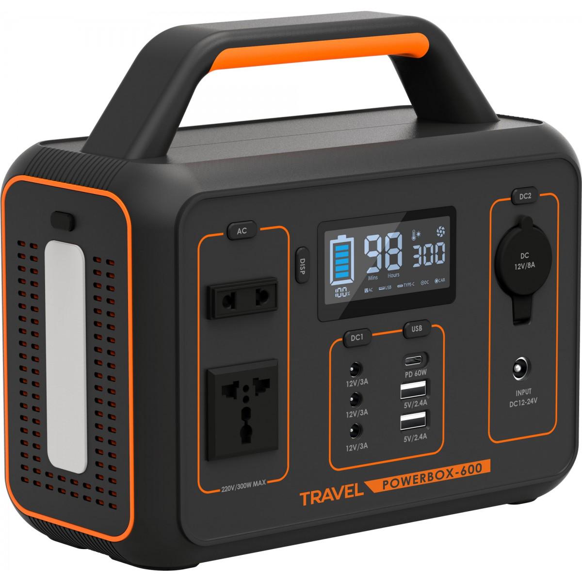 Электростанция портативная Volt Polska Travel Powerbox 600 300 W 280 Wh (24763)