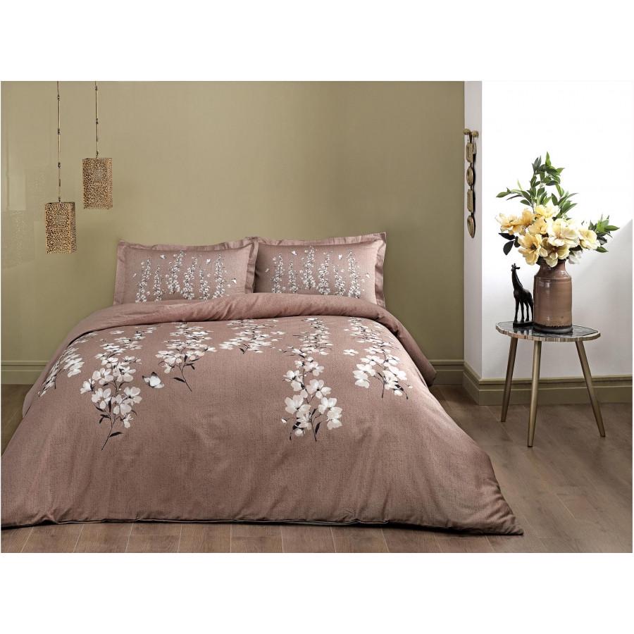 Постільна білизна Tac Ronna kahve євро Кавовий (svt-2000022244503)