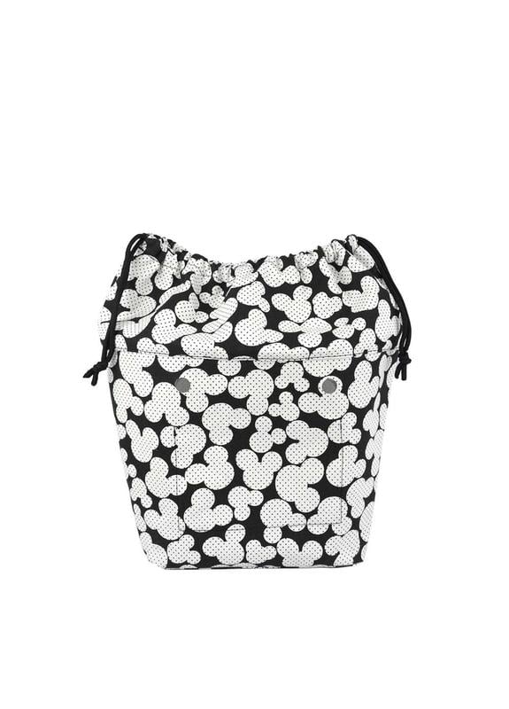 Подкладка джинсовая на завязка для сумки Mini Микки (9899)