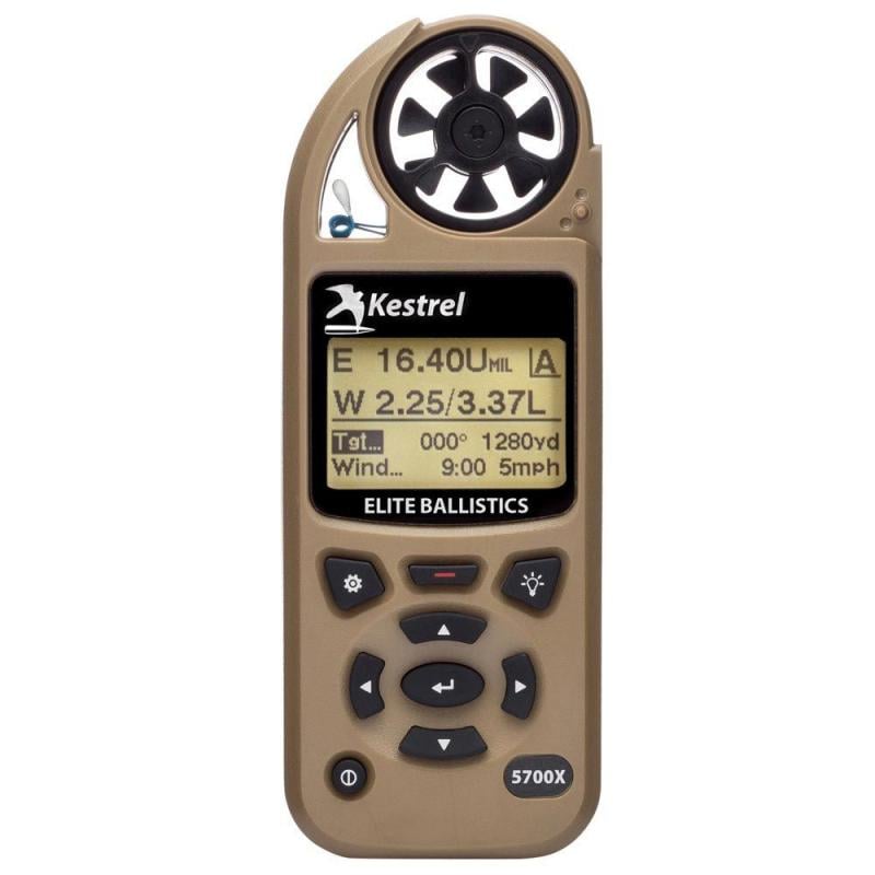 Метеостанция Kestrel 5700X Elite Applied Ballistics Bluetooth Tan (12430292)