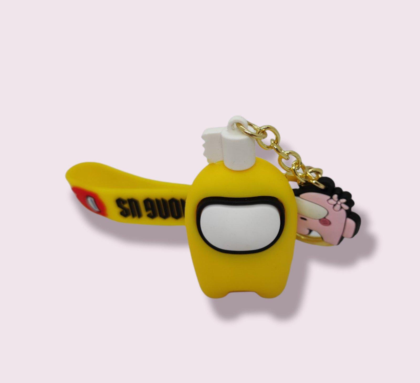 Брелок Among Us Жёлтый (3c2fc3f2)