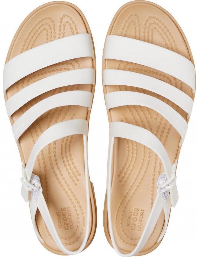 Сандалии Crocs Tulum Sandal р. W8/EUR 38-39 Oyster/Tan (11414718) - фото 5