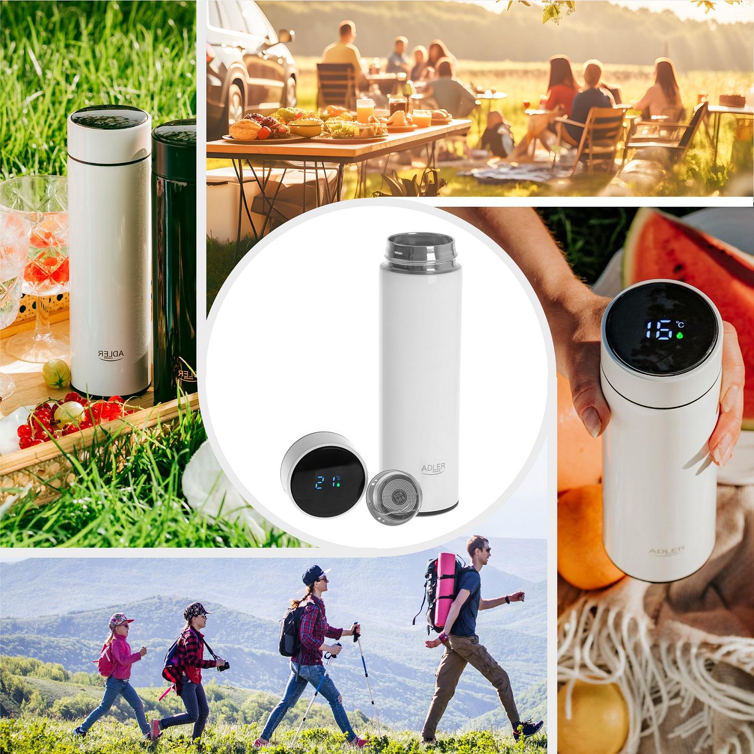 Термос Adler AD 4506 White (6215) - фото 12 Термос Adler AD 4506 White (6215) - фото 12