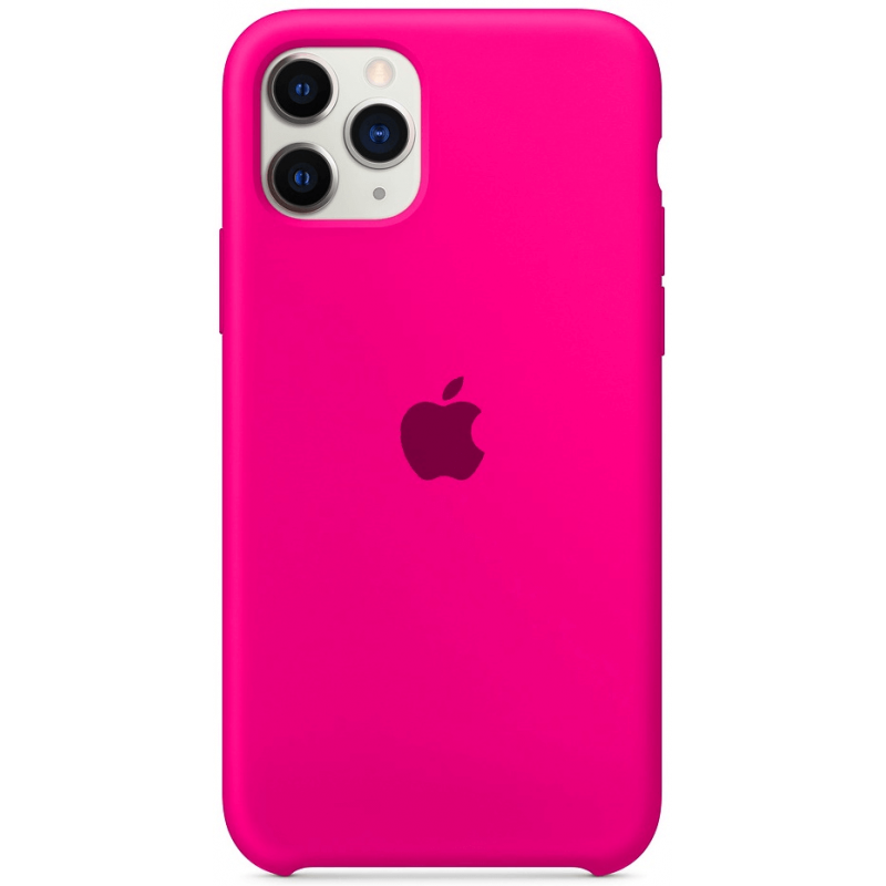 Чехол GoVern Silicone Case Full для Apple iPhone 11 Pro Barbie Pink