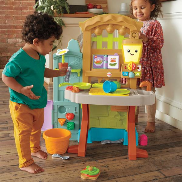 Інтерактивний ігровий центр Fisher-Price Grow-the-Fun Garden to Kitchen (GJW91) - фото 3