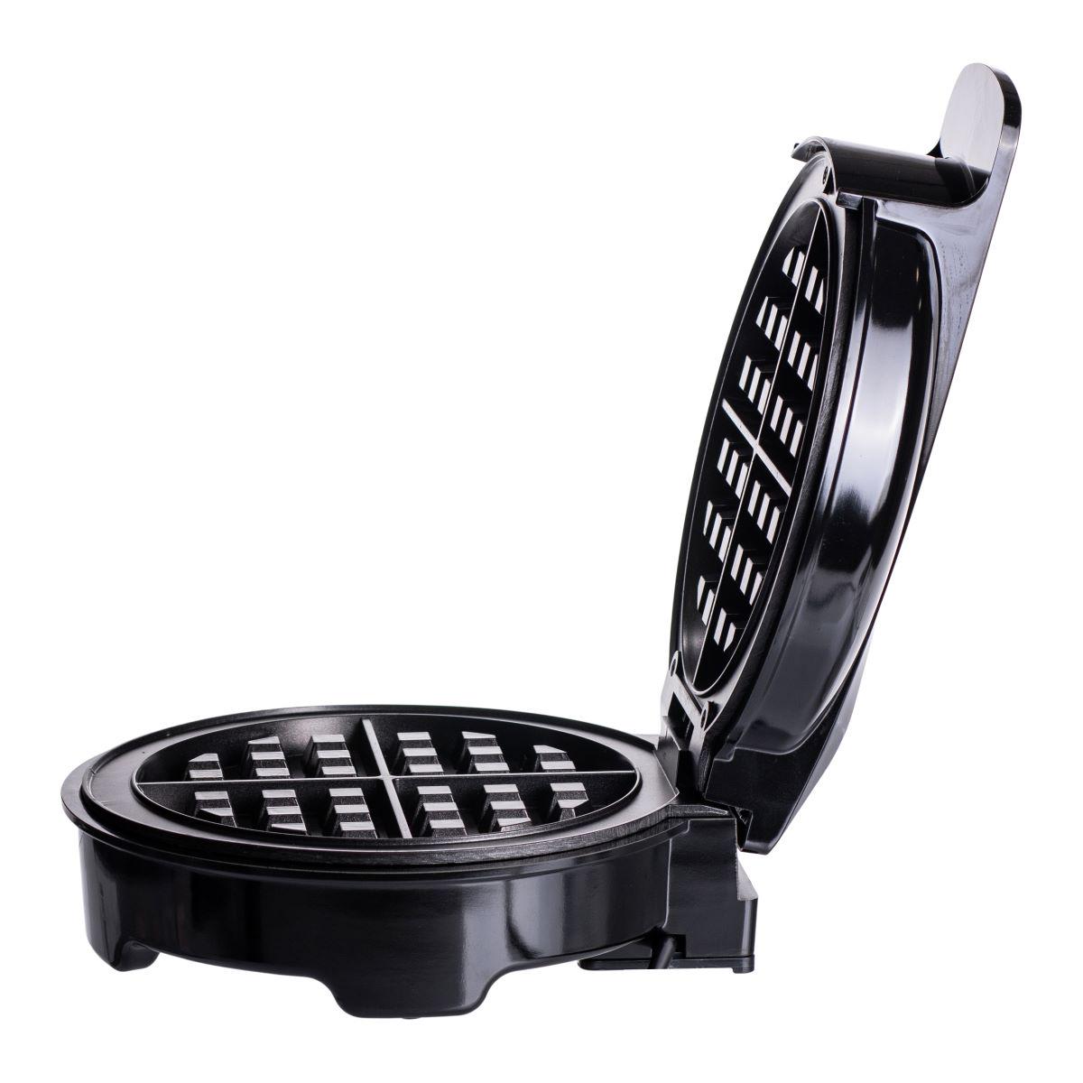 Вафельница для бельгийских вафель Sokany SK-519 с антипригарным покрытием и LED-индикатором круглая 1000 Вт (7392) - фото 4 Вафельница для бельгийских вафель Sokany SK-519 с антипригарным покрытием и LED-индикатором круглая 1000 Вт (7392) - фото 4