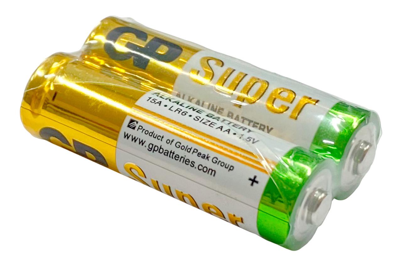 Батарейка щелочная GP Super AA LR06 Р-1050 2 шт. (2781394937)