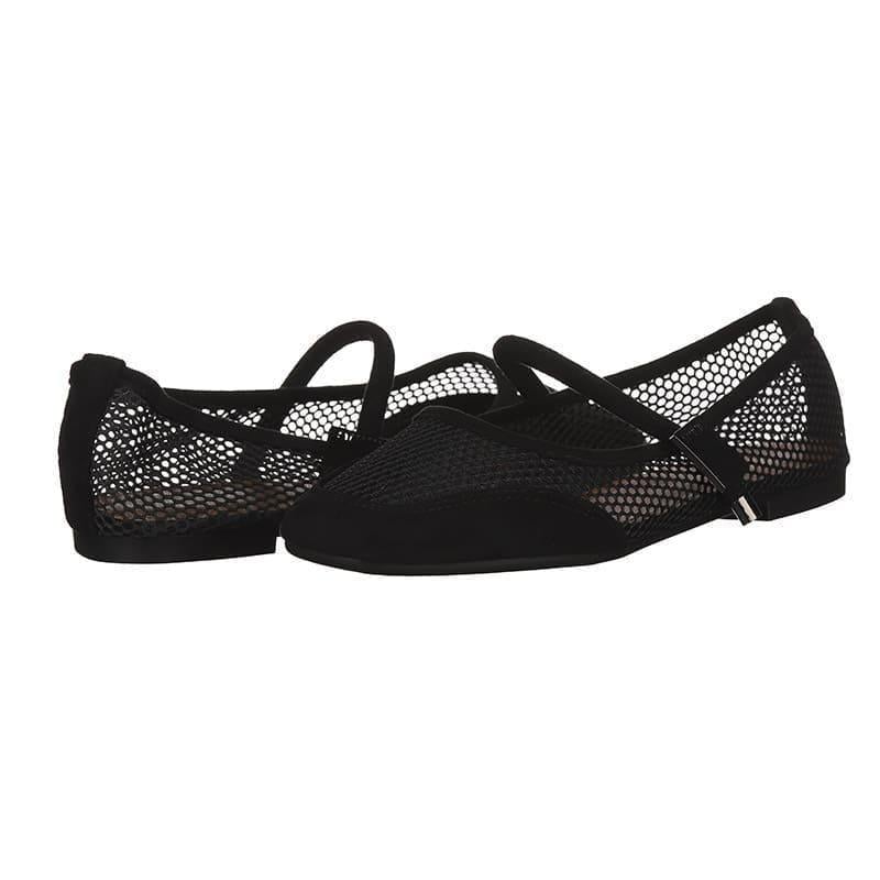 Балетки женские MeiDeli W967-5 текстильные р. 38 Черный (90117)