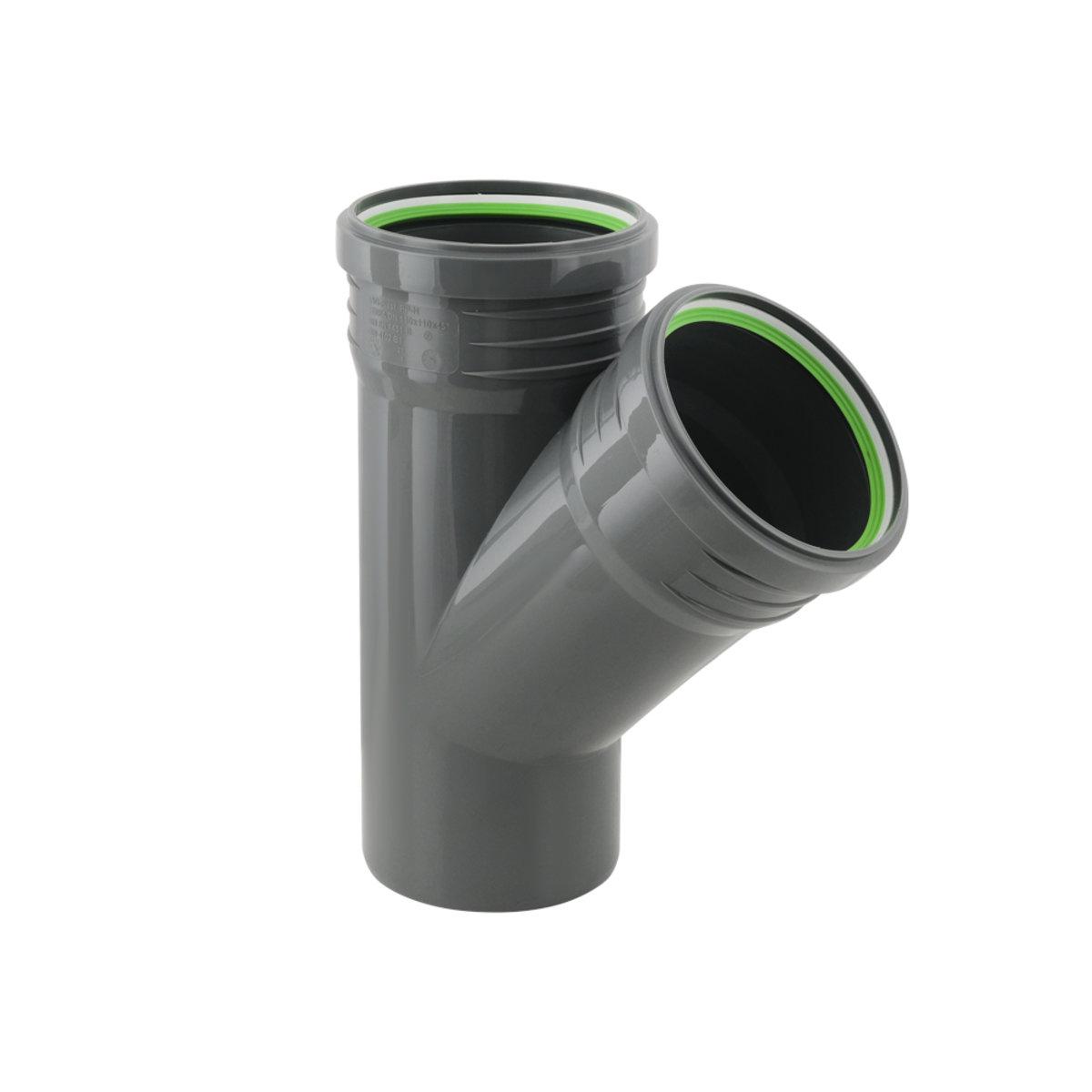 Тройник внутренний ASG HTR Ф110 мм X45° (SW-78868)