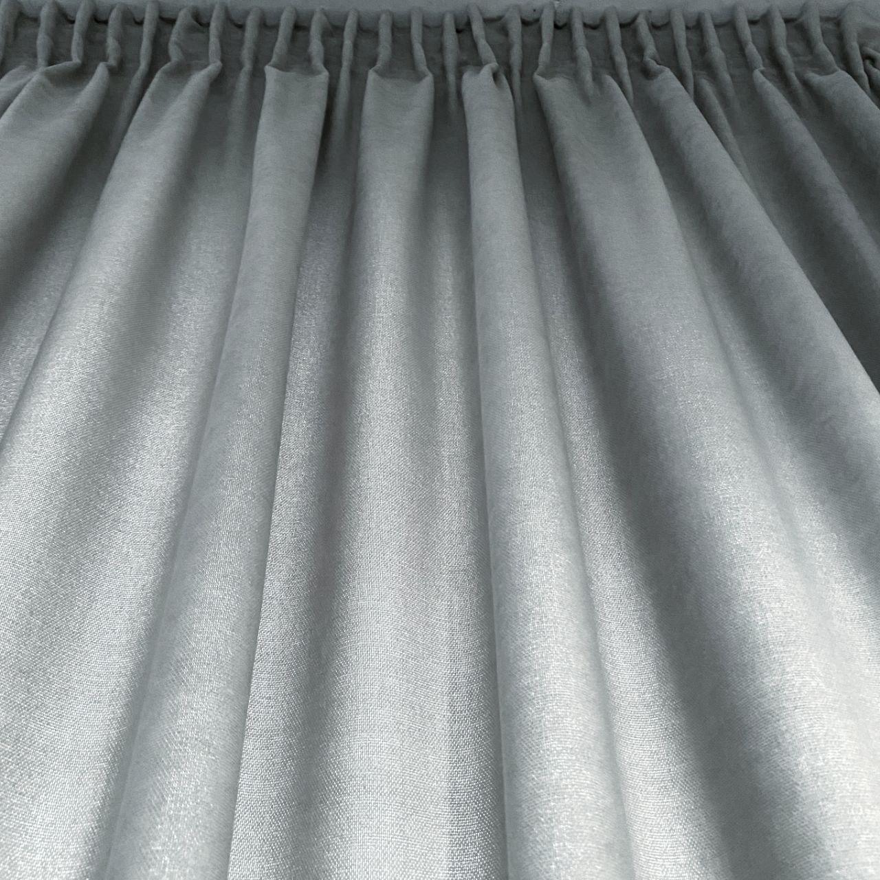 Шторы на тесьме микровелюр 150x250 см 2 шт. Серо-голубой (402525-МТ2/150) - фото 3 Шторы на тесьме микровелюр 150x250 см 2 шт. Серо-голубой (402525-МТ2/150) - фото 3