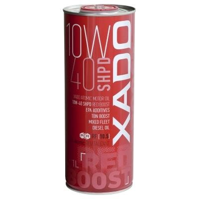 Моторное масло XADO Atomic Oil SHPD RED BOOST A3/B4/E7 SL/CI-4 10W-40 1 л (ХА26149)