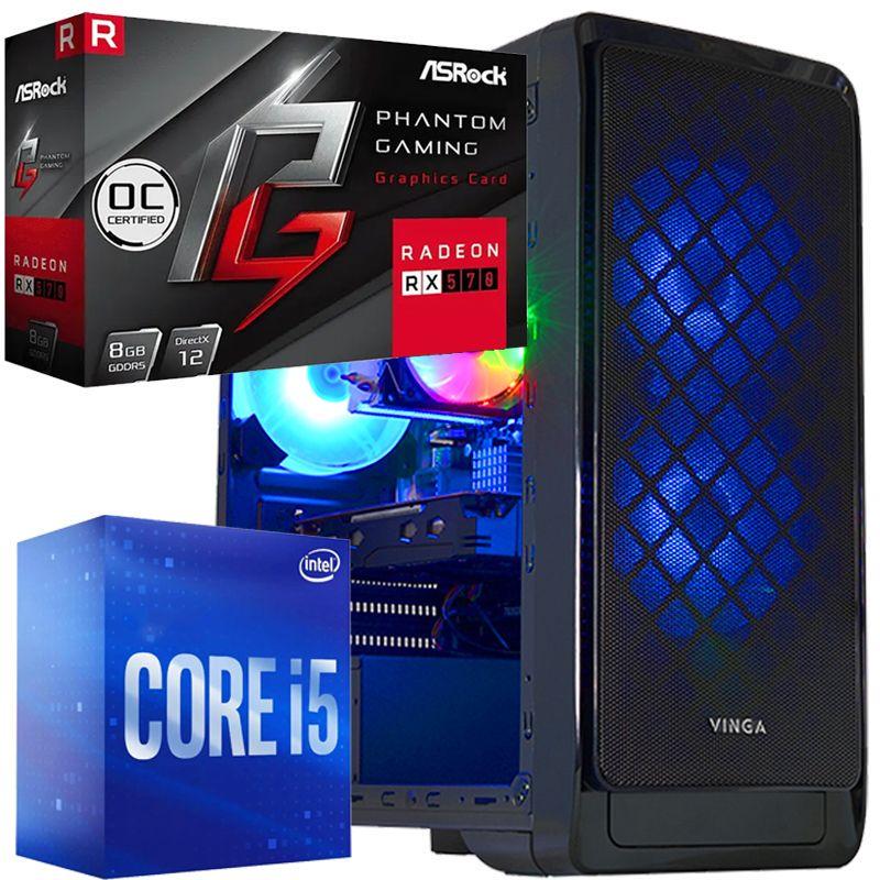 Компьютер игровой Gladiator i5 RX 570 8 Gb Core i5 SSD M.2 Wi-Fi WIN10 (2548508076) - фото 4 Компьютер игровой Gladiator i5 RX 570 8 Gb Core i5 SSD M.2 Wi-Fi WIN10 (2548508076) - фото 4
