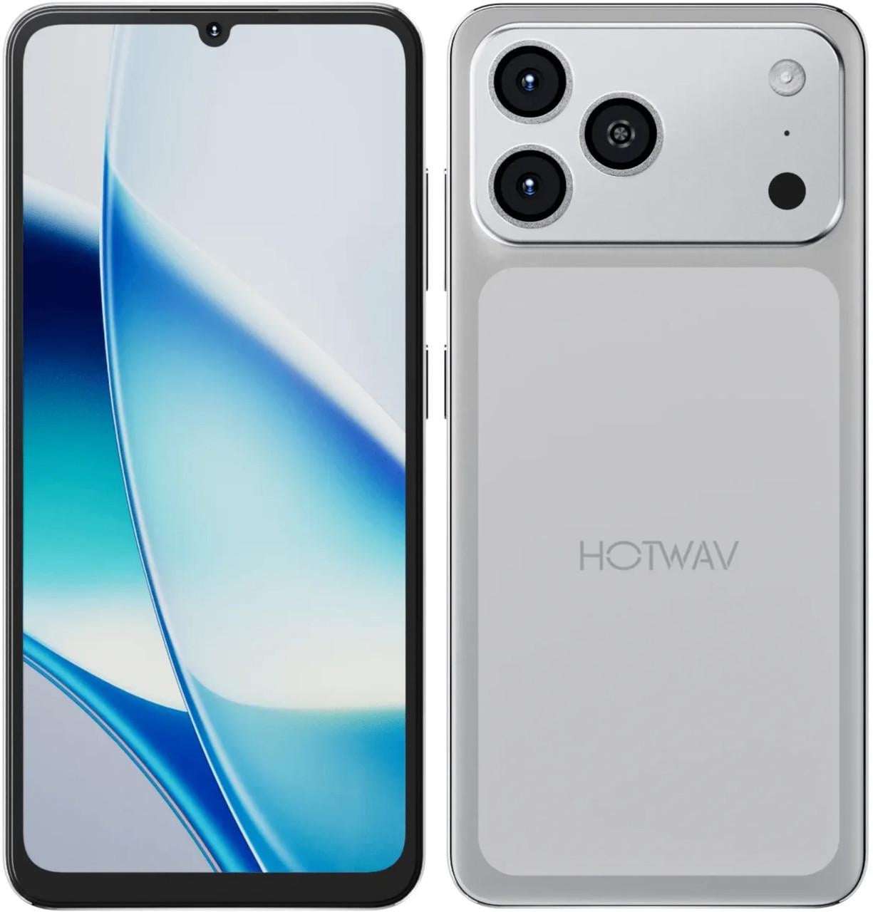 Смартфон Hotwav A17 Pro Max 4/256 Гб Global Version Silver (3007185499)