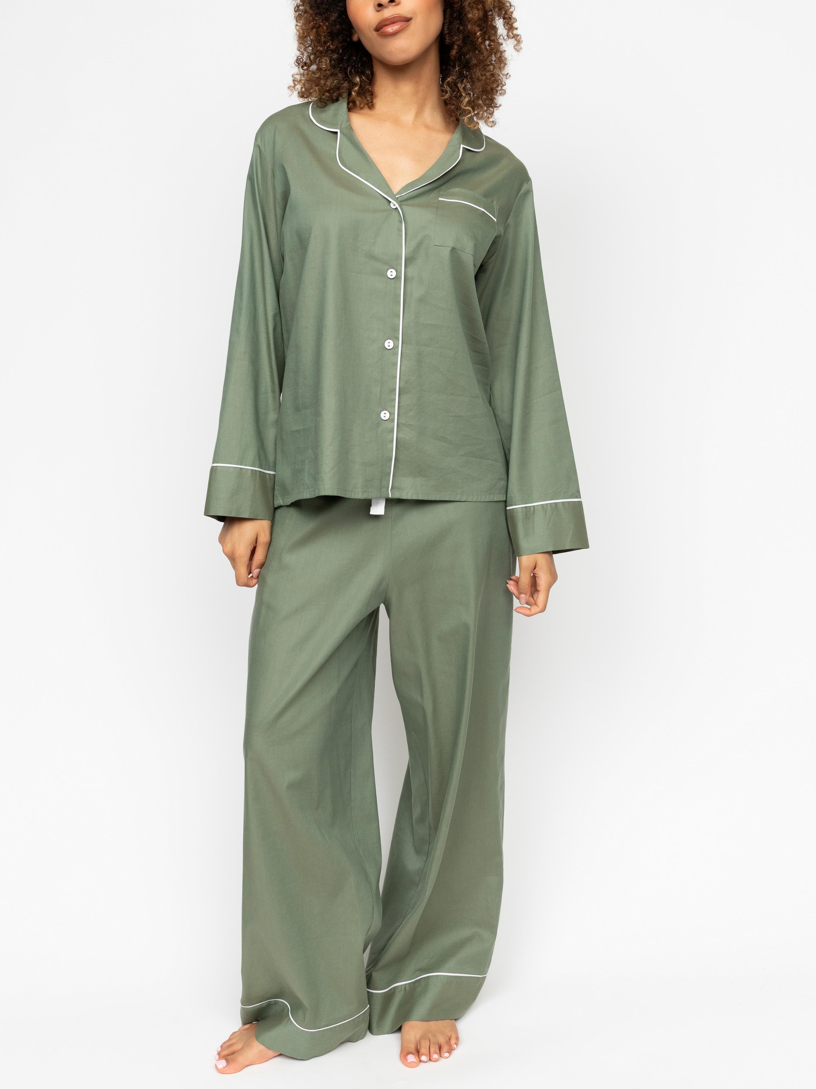 Пижама женская CYBERJAMMIES Hotel 0789_SAG 10/S Зеленый (5051877568860)