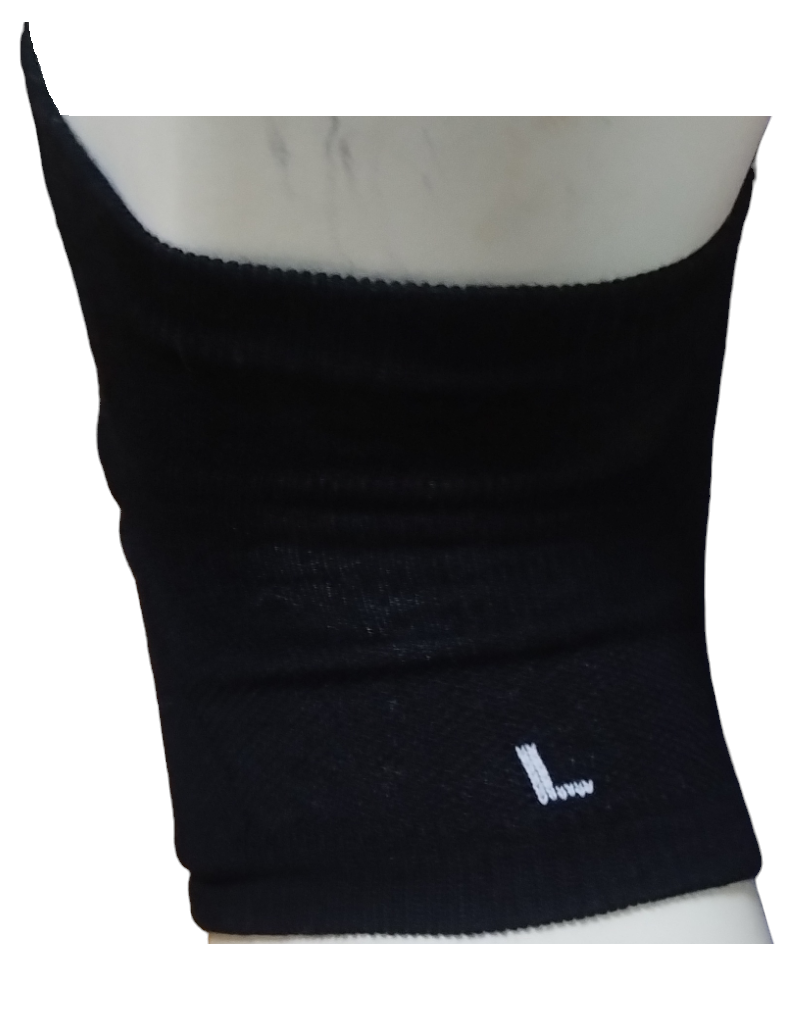 Наколінник для художньої гімнастики IVARI пара бавовна поліестер/еластан L Чорний (6936116100760) - фото 2 Наколінник для художньої гімнастики IVARI пара бавовна поліестер/еластан L Чорний (6936116100760) - фото 2