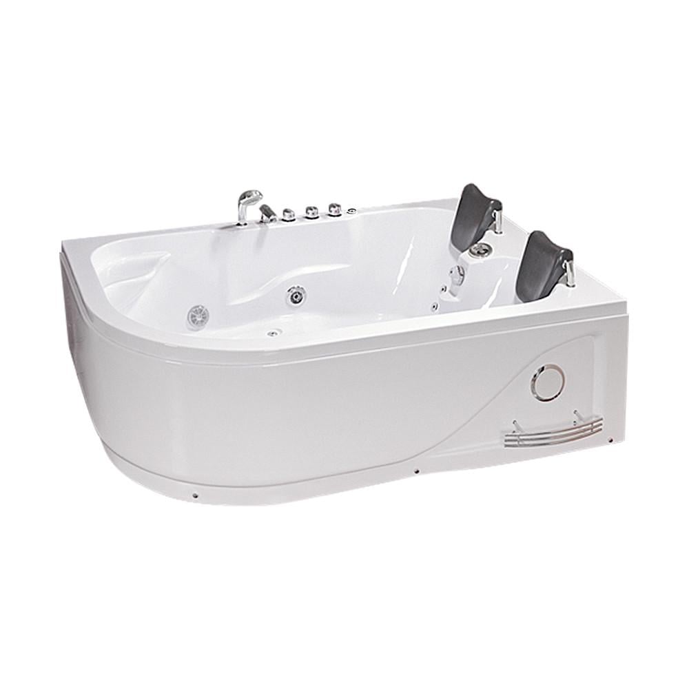 Ванна акрилова Iris з гідромасажем TLP-631R 180х120х66 см