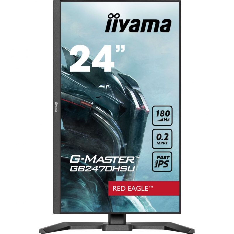 Монітор Iiyama GB2470HSU-B6 безрамковий Fast IPS 1920x1080 Full HD 24" (tf6377) - фото 4 Монітор Iiyama GB2470HSU-B6 безрамковий Fast IPS 1920x1080 Full HD 24" (tf6377) - фото 4