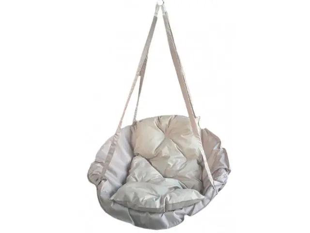 Гойдалка-гамак садова Standart 120 кг Бежевий (27828781)