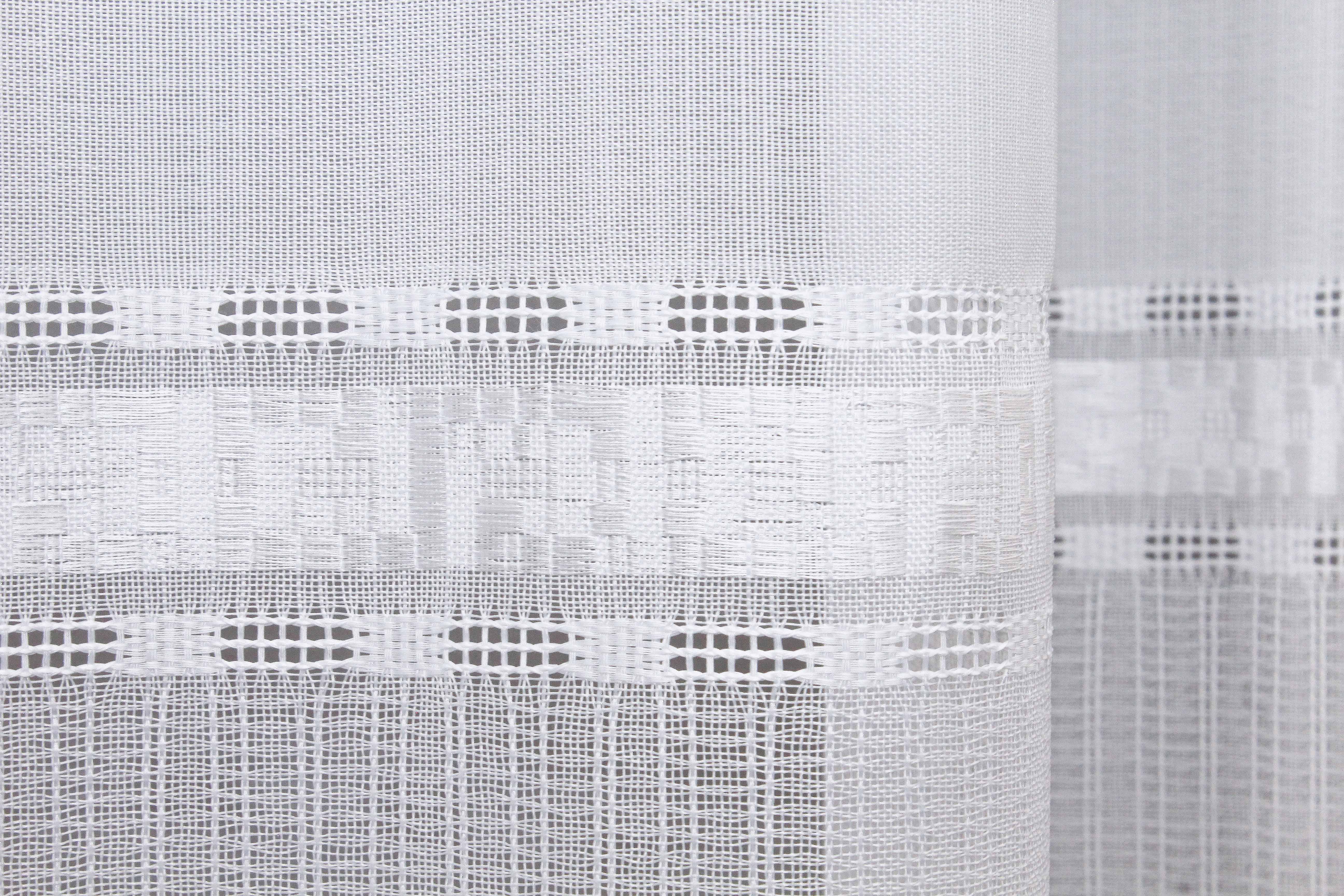 Тюль VR-Textil 1357т Мережка льон 300х270 см Білий (42-0083) - фото 6 Тюль VR-Textil 1357т Мережка льон 300х270 см Білий (42-0083) - фото 6