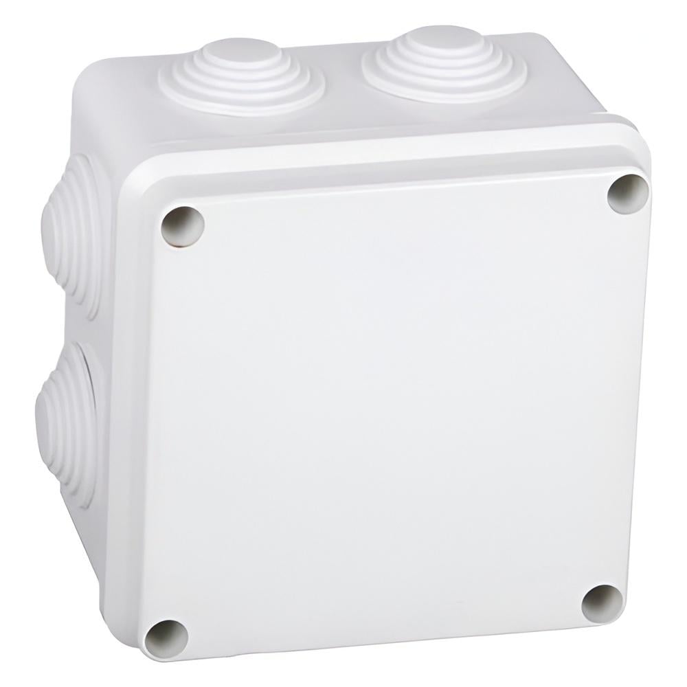 Распределительная коробка Lemanso квадрат с резиновыми заглушками 200x200x80 мм (LMA211)