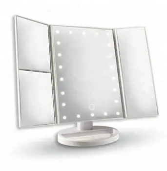 Дзеркало для макіяжу Superstar Magnifying Mirror LED Білий (14436494) - фото 2