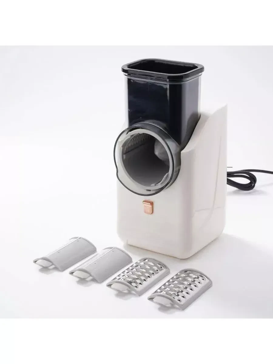 Овощерезка электрическая многофункциональная 4в1 12V слайсер/терка/шинковка (1983)