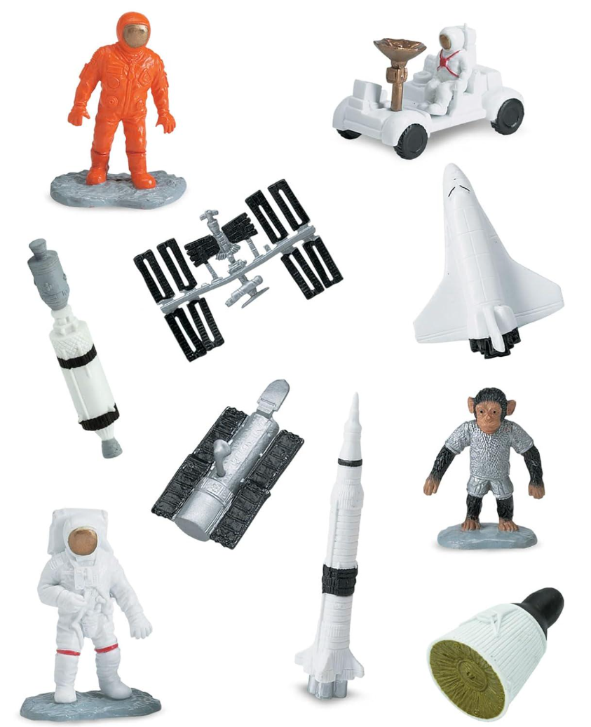 Набор фигурок Safari Ltd Космическая станция в тубусе (23321829)