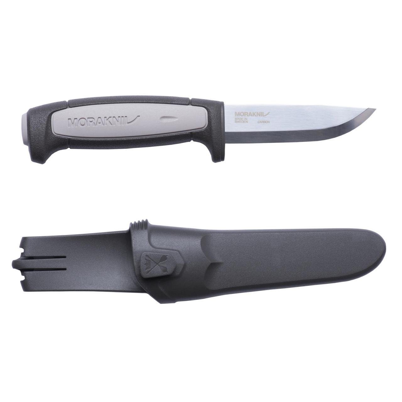Нож туристический Morakniv Pro Robust drop-point 57 HRC углеродистая сталь 91 мм с чехлом (2359470598)