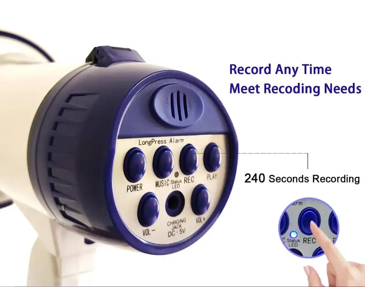 Громкоговоритель ручной HM-135BI 2930 15W White (22790961) - фото 2