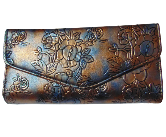 Кошелек женский на магните Boshinou 082 Синий (1691714264)