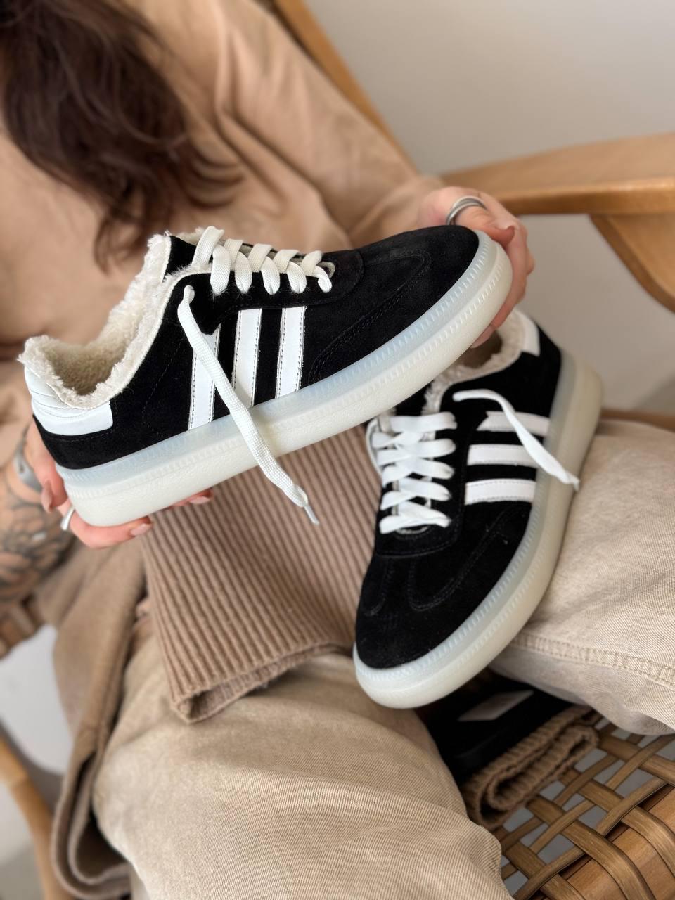 Кеди жіночі на хутрі Maya Shoes р. 39 Чорний (3021/1) - фото 7 Кеди жіночі на хутрі Maya Shoes р. 39 Чорний (3021/1) - фото 7