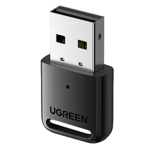 Адаптер Ugreen CM591 USB Bluetooth 5.3 передатчик для компьютера Черный