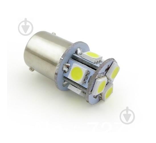 Світлодіодна лампа AllLight T25/5 8 діодів 5050 1157 BA15S 12V WHITE